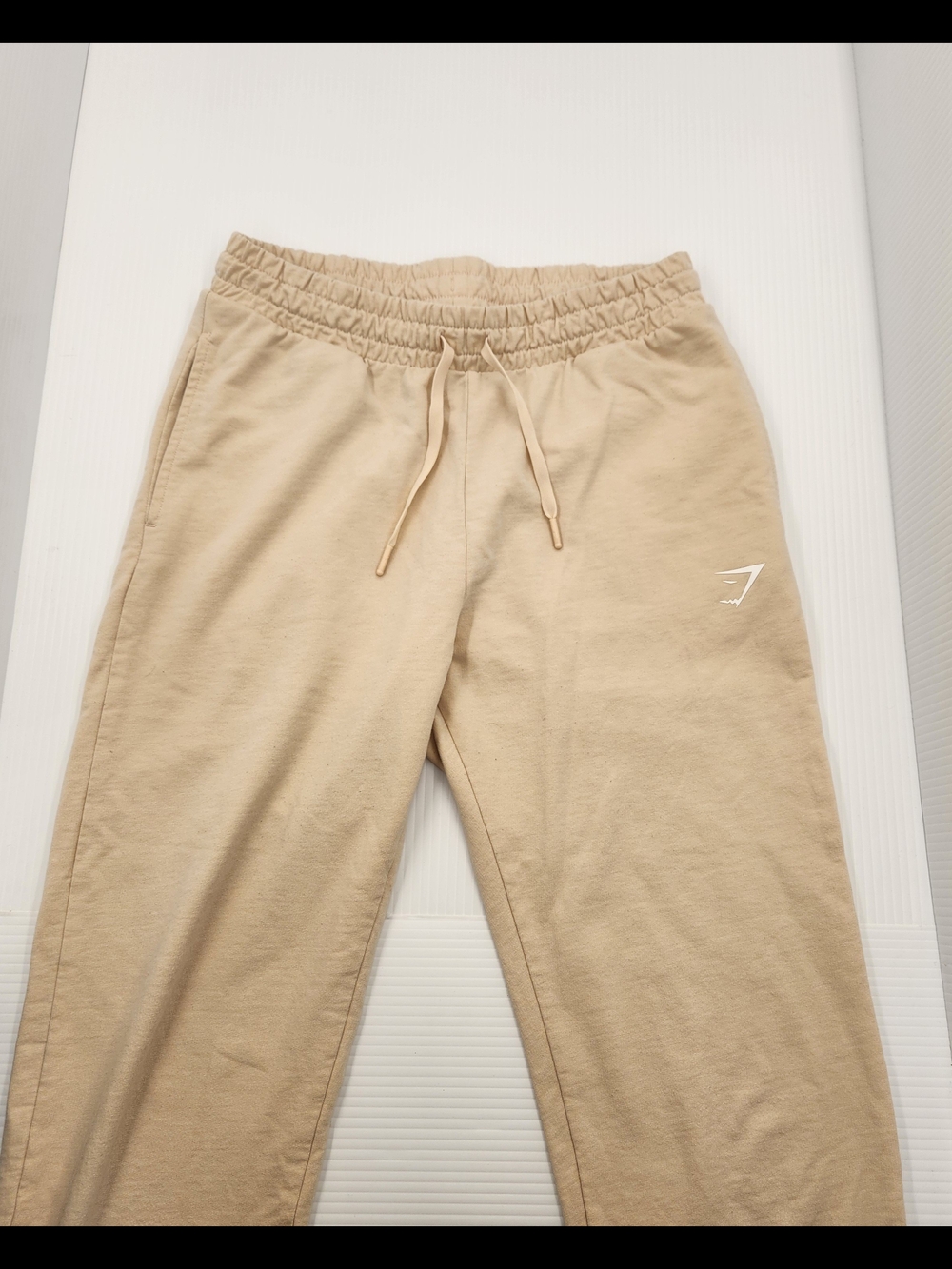 Gymshark Beige Drawstring Joggers - Picture 8 of 11